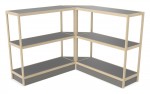 Corner Shelving Unit - 93