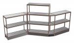 Open Back Shelving Unit - 160