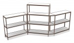 Open Back Shelving Unit - 160