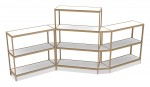 Open Back Shelving Unit - 160