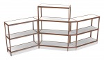 Open Back Shelving Unit - 160