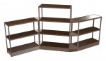 Open Wood Shelving Unit - 160