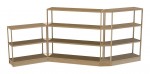 Open Wood Shelving System - 194