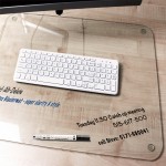 Glass Desk Mat