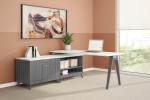 L Shaped Desk with Storage