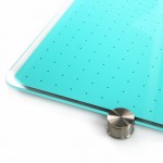 Grid Dry Erase Glass Board - 30