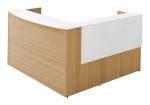 Modern L Shaped Reception Desk