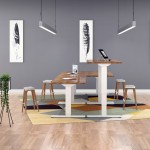 Sit to Stand Height Adjustable Desk