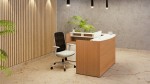 Modern L Shaped Reception Desk