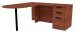 L Shaped Peninsula Desk