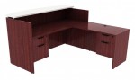 L Shaped Reception Desk