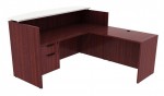 L Shaped Reception Desk