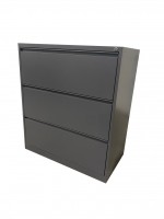 8000 Series 3 Drawer Lateral File with Lock