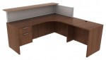 L Shaped Desk with Storage