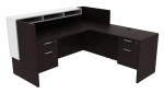 L Shaped Reception Desk