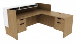 L Shaped Reception Desk