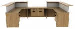 Reception Desk with Counter