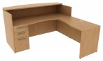 L Shaped Reception Desk