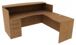 L Shaped Reception Desk