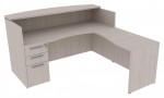 L Shaped Reception Desk