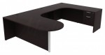 U Shaped Peninsula Desk