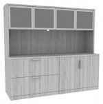 Storage Credenza with Hutch