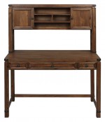 Home Office Desk with Hutch