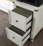 Home Office Desk with File Cabinet