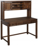 Home Office Desk with Hutch