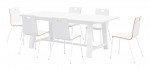 Rectangular Dining Table and Chairs Set