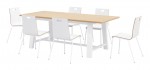 Rectangular Dining Table and Chairs Set