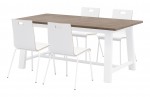 Rectangular Dining Table and Chairs Set