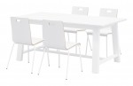 Rectangular Dining Table and Chairs Set