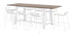 Counter Height Table and Chairs Set