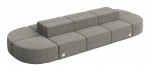 Sectional Couch with Power Outlets