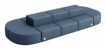 Sectional Couch with Power Outlets