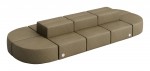 Sectional Couch with Power Outlets