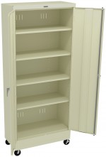 Tall Mobile Storage Cabinet