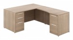 L Shaped Desk with Drawers