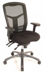 Black High Back Mesh Office Chair