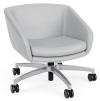 Vinyl Conference Room Swivel Chair