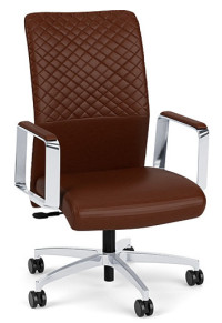 Leather High Back Conference Room Chair