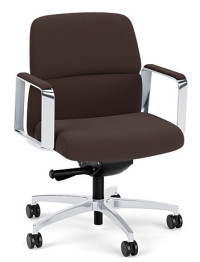 Vinyl Mid Back Conference Room Chair