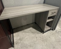 Laminate Desk with Metal Frame