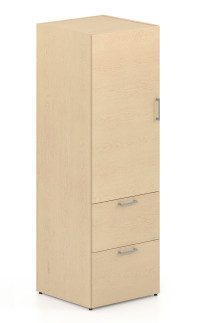 Vertical Storage Cabinet with Drawers