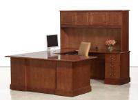 U-shape Heritage II Series Desk with Hutch