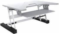 White Desk Riser Sit To Stand