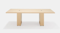 Rectangular Conference Table with Wire Management Base