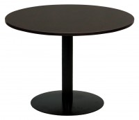 Round Cafe Table with Metal Base