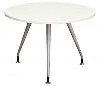Small Round Table with Metal Legs